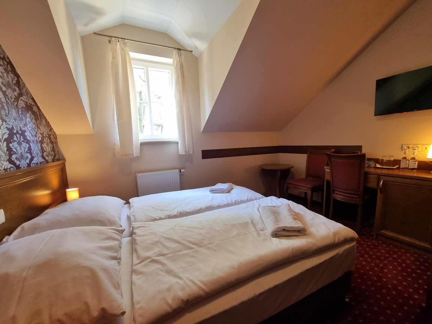 Pokój Dwuosobowy z 1 lub 2 łóżkami